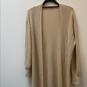 Free People FP Beach Long Open Cardigan